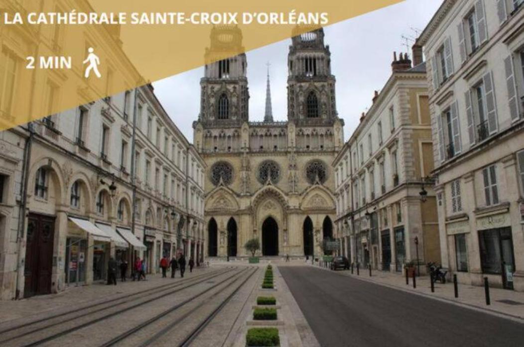 올리언스 Studio Contemporain A Deux Pas De La Cathedrale 아파트 외부 사진