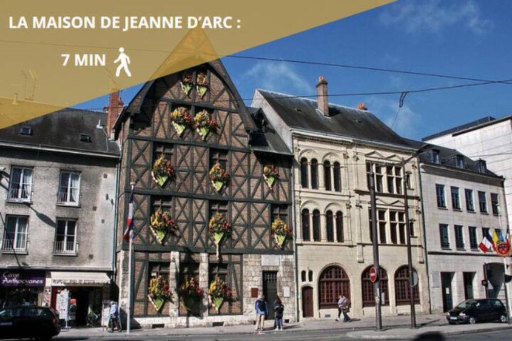 올리언스 Studio Contemporain A Deux Pas De La Cathedrale 아파트 외부 사진